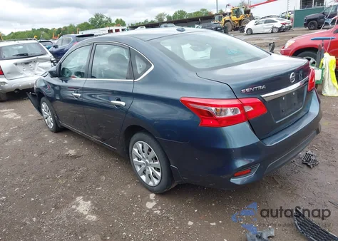 2016 Nissan Sentra Sv из США, поврежденный, VIN 3N1AB7AP0GL671185